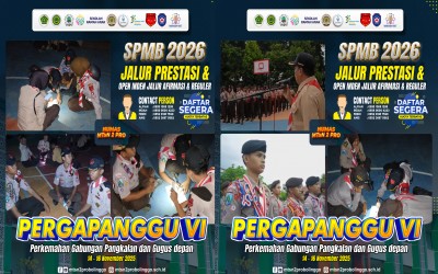 PERGAPANGGU VI RESMI DIBUKA MERIAH : 241 PESERTA RAMAIKAN PERKEMAHAN GABUNGAN DI KAMPUS 2 MTSN 2 PROBOLINGGO