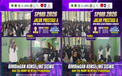 MTsN 2 Probolinggo Gelar Sosialisasi Tim BK dan Tim Tata Tertib, Tingkatkan Disiplin dan Kedisiplinan Siswa