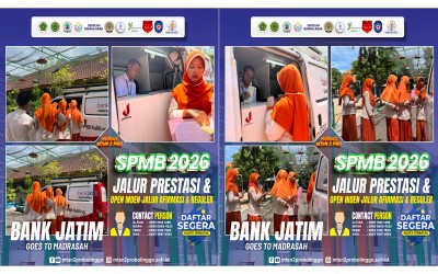 BANK JATIM GOES TO MADRASAH: Tanamkan Budaya Menabung Sejak Dini di MTsN 2 Probolinggo