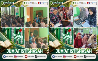 MTsN 2 Probolinggo Gelar Jumat Istighosah Serentak, Menanamkan Karakter Spiritual dan Memperkokoh Akhlak Generasi Madrasah