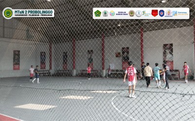BUKAN SEKADAR LAGA, FUTSAL MTsN 2 PROBOLINGGO TEMPA SOLIDITAS JELANG PORSENI 2026