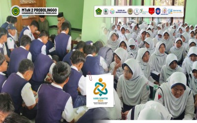 GEMA AL-QUR’AN DAN SHOLAWAT WARNAI HARI SANTRI 2026 DI MTsN 2 PROBOLINGGO: MENEGUHKAN IMAN, MERAWAT TRADISI, MEMBANGUN GENERASI QUR’ANI
