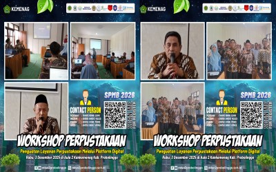PERKUAT TRANSFORMASI DIGITAL, KANKEMENAG GELAR WORKSHOP LAYANAN PERPUSTAKAAN MODERN