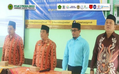 MTsN 2 Probolinggo Sambut Mahasiswa PLP UIN KHAS Jember, Perkuat Sinergi Pendidikan dan Pengalaman Lapangan