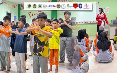 Menempa Jiwa, Meneguhkan Langkah: Anggota Baru Silat MTsN 2 Probolinggo Jalani Orientasi di Kampus 2