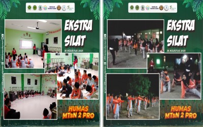 EKSTRA SILAT MTsN 2 PROBOLINGGO: BENTUK KARAKTER, LESTARIKAN BUDAYA BANGSA