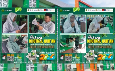 Khotmil Qur’an dan Munajat Menggema, MTsN 2 Probolinggo Khidmat Sambut HAB Kemenag ke-80